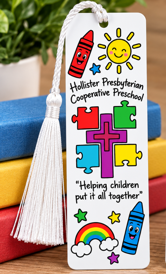 Preschool Aluminum Bookmark
