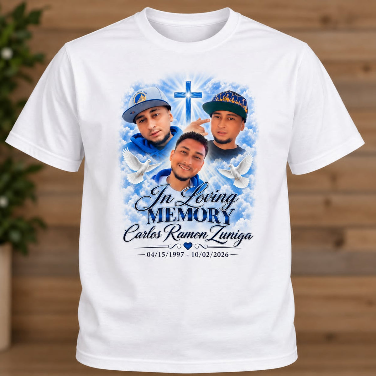 Carlos Ramon Zuniga Memorial Shirt