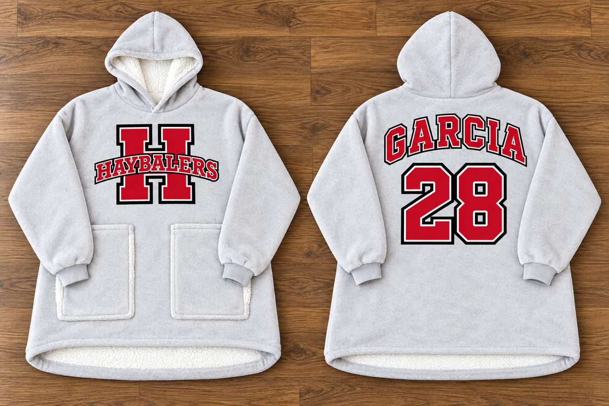 Custom Personalized Snug | Wearable Blanket
