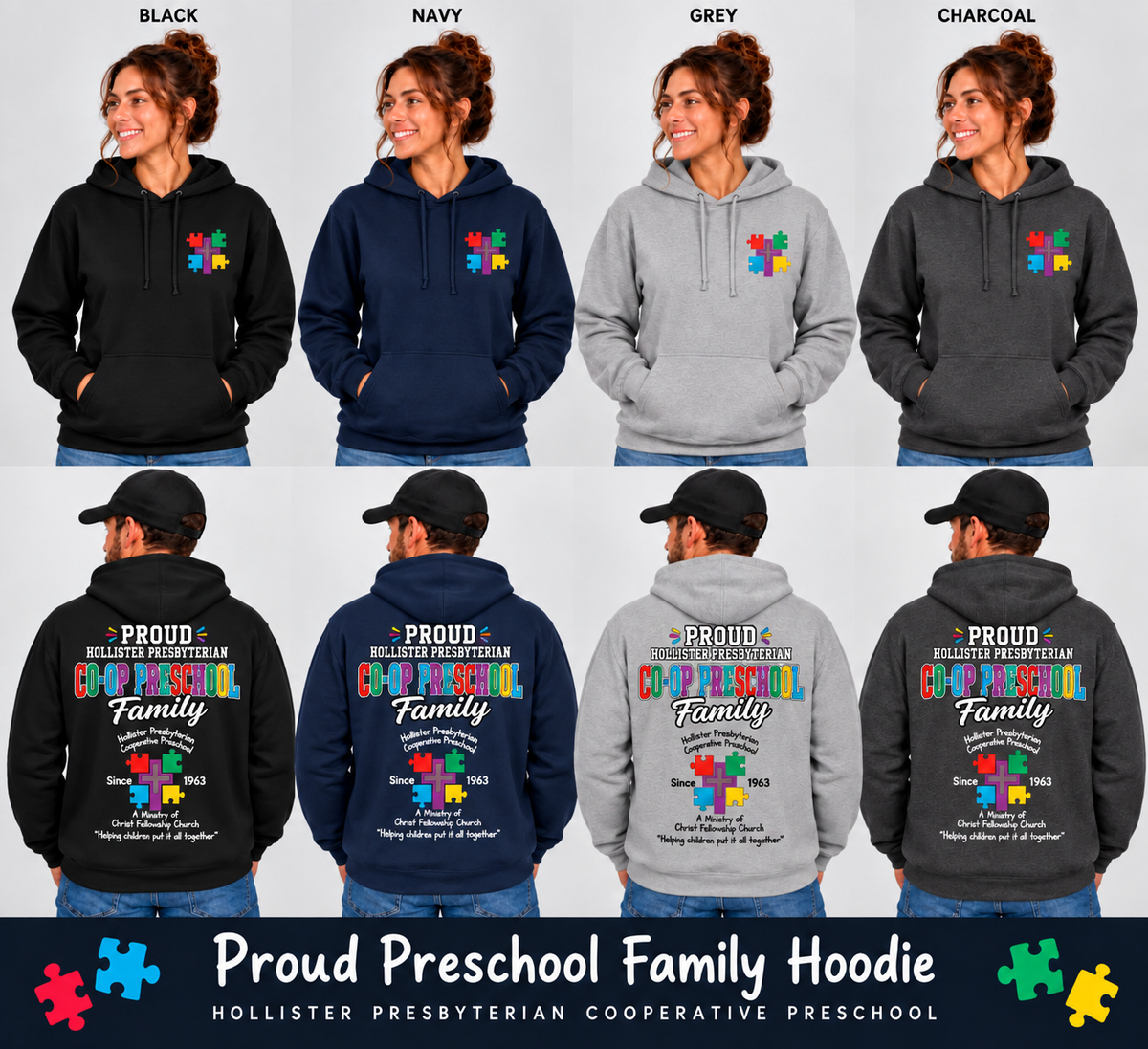 Proud Preschool Family Hoodie