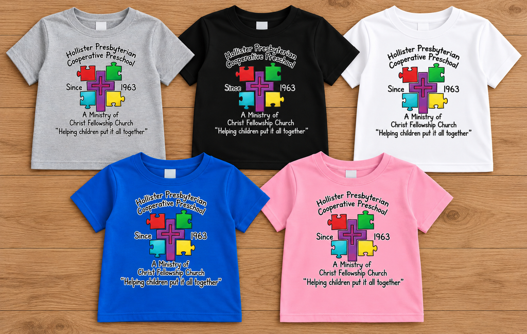 Preschool Logo T-Shirt – Front Design