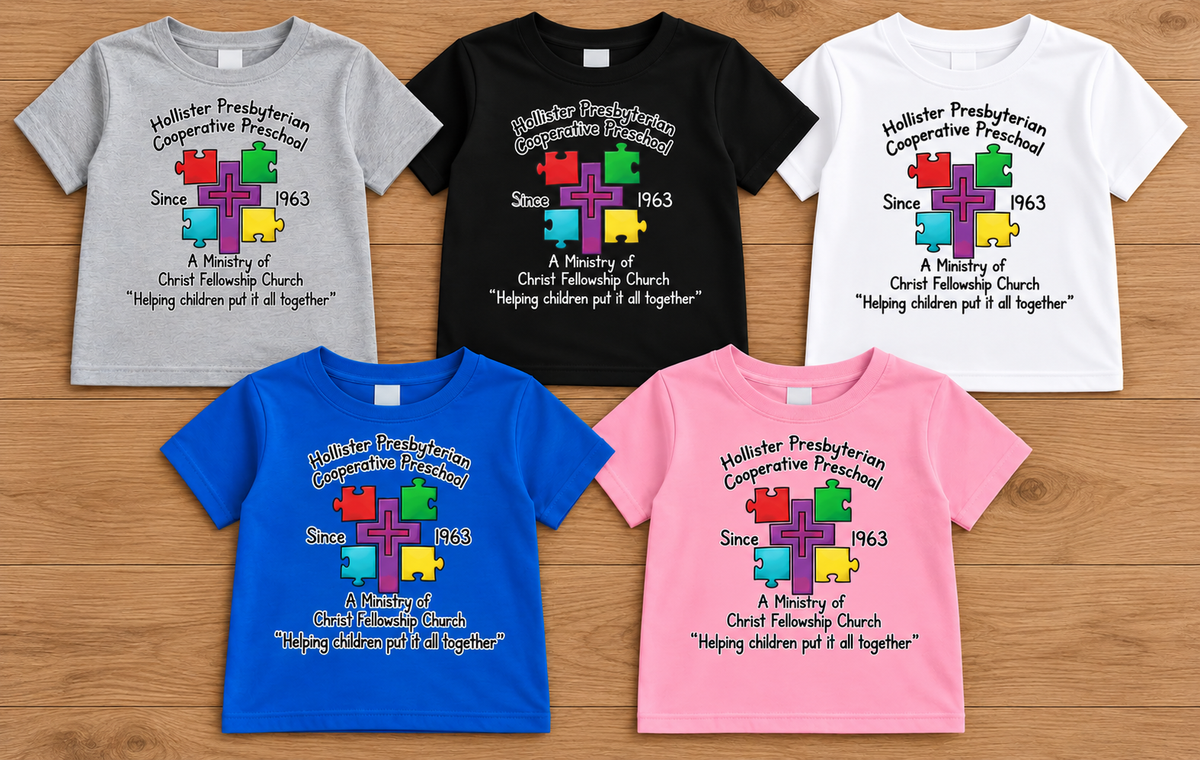 Preschool Logo T-Shirt – Front Design