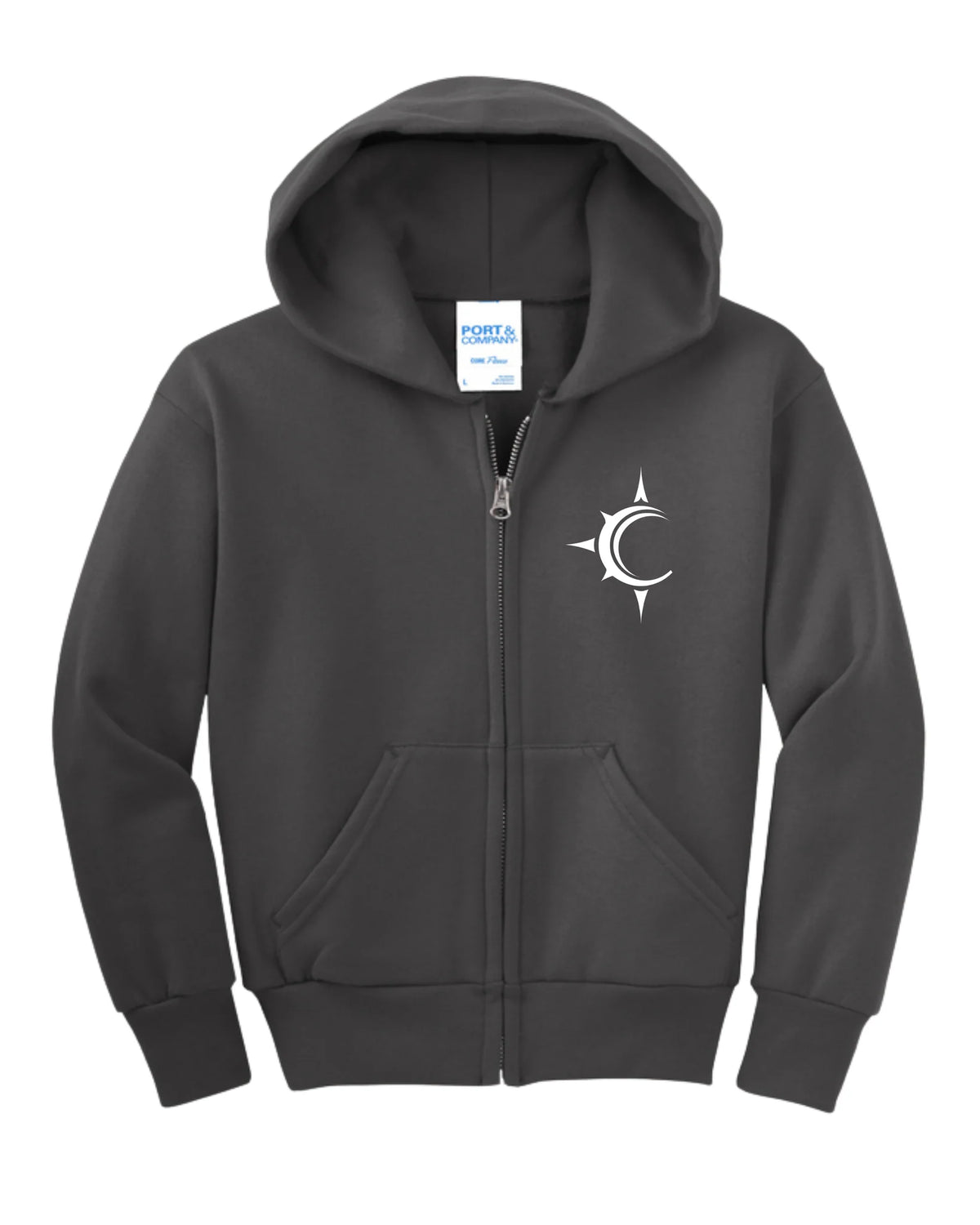 HPS Middle School Zip Hooded Sweatshirt